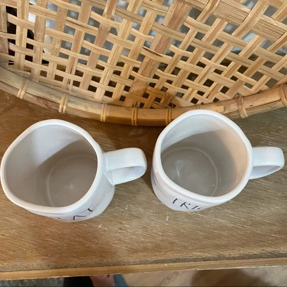 Rae Dunn Trick Treat Mug Set Holiday Halloween Ceramic Cup Decor Gift Autumn - Picture 4 of 9